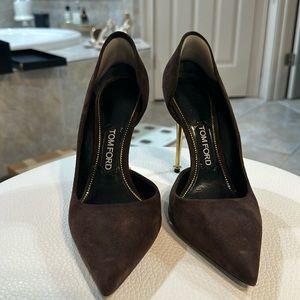 Tom Ford Brown 4 inch heels